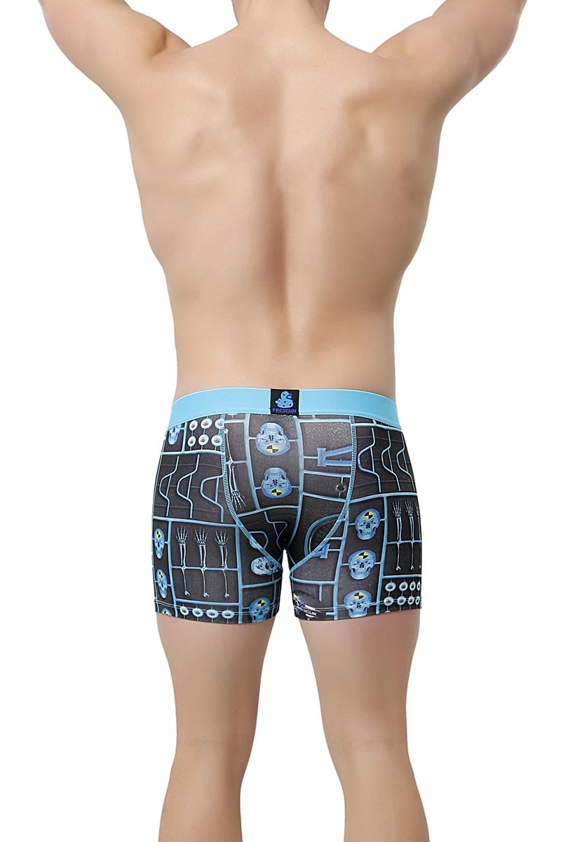 Freegun Blue Xray Boxer Brief | CheapUndies