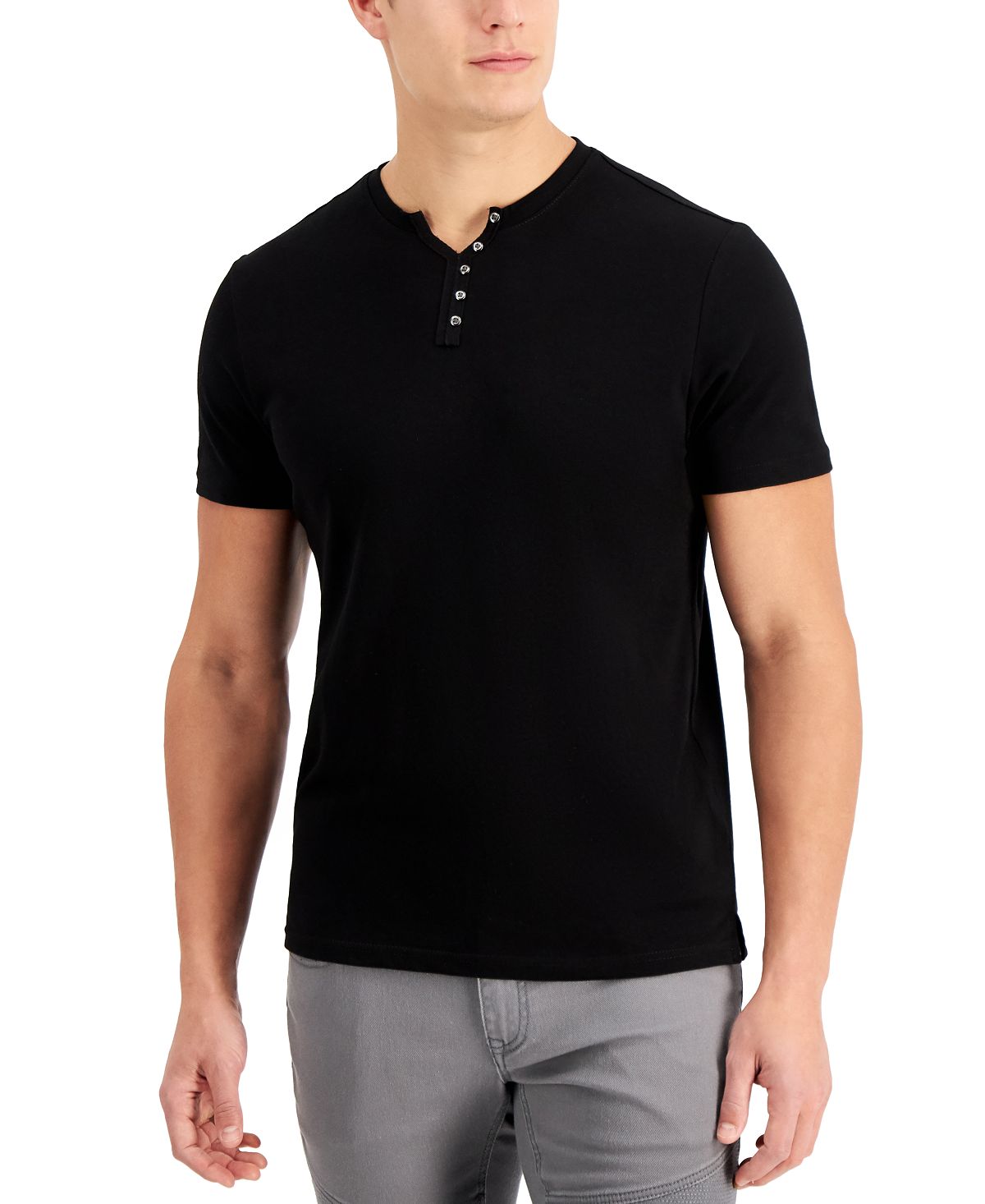 Inc International Concepts Brynn T-shirt Deep Black – CheapUndies