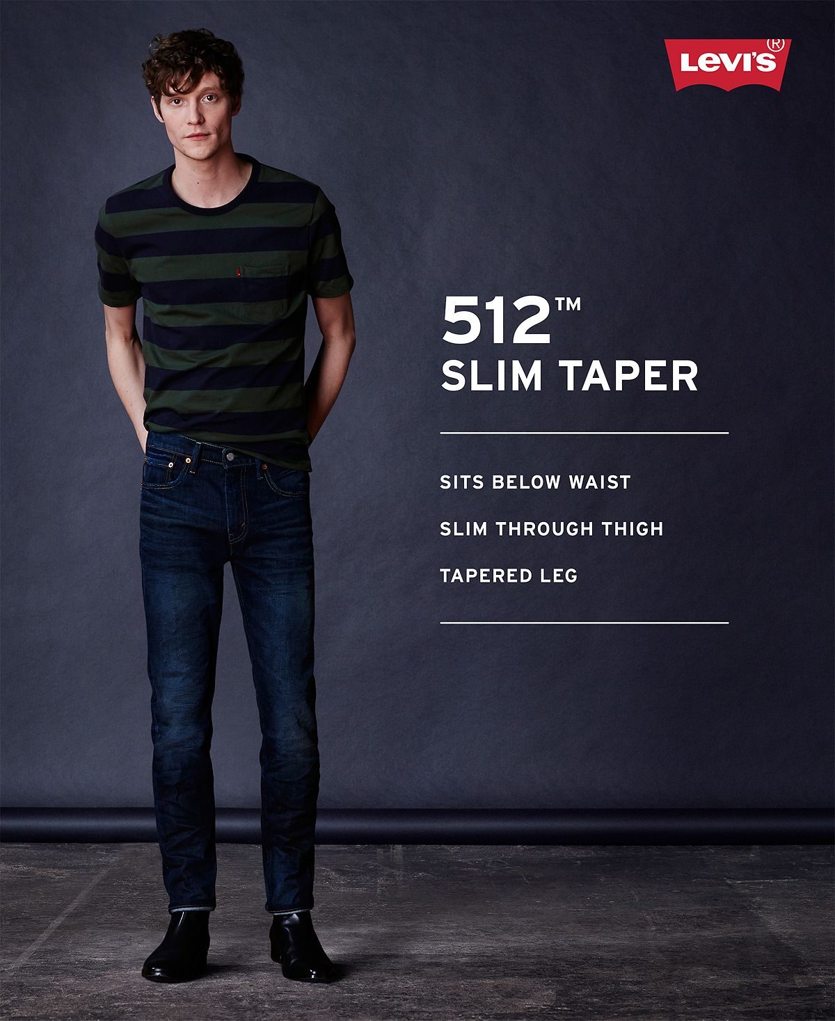 Levi's 512™ Slim Taper Fit Jeans Avenger - Waterless – CheapUndies