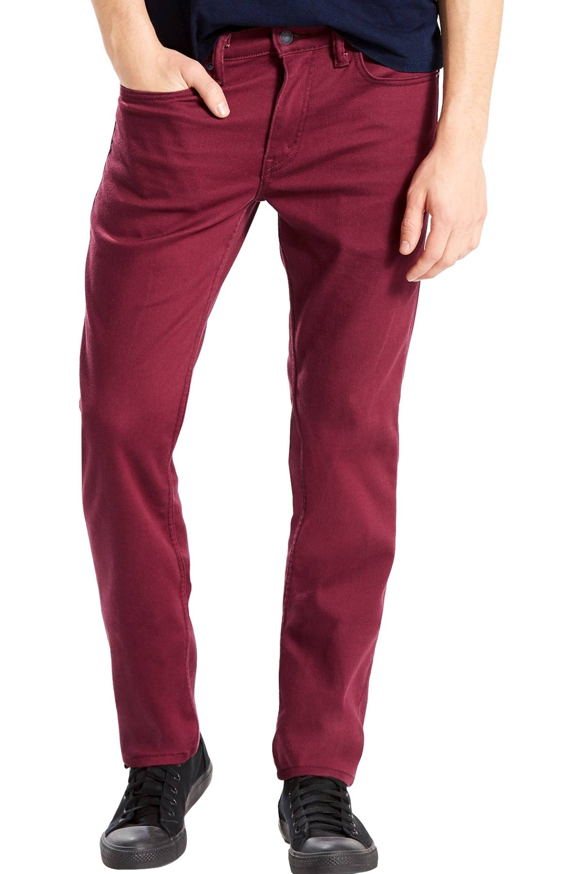 Levi's Brushed-Burgundy 511™ Slim-Fit Jeans | CheapUndies