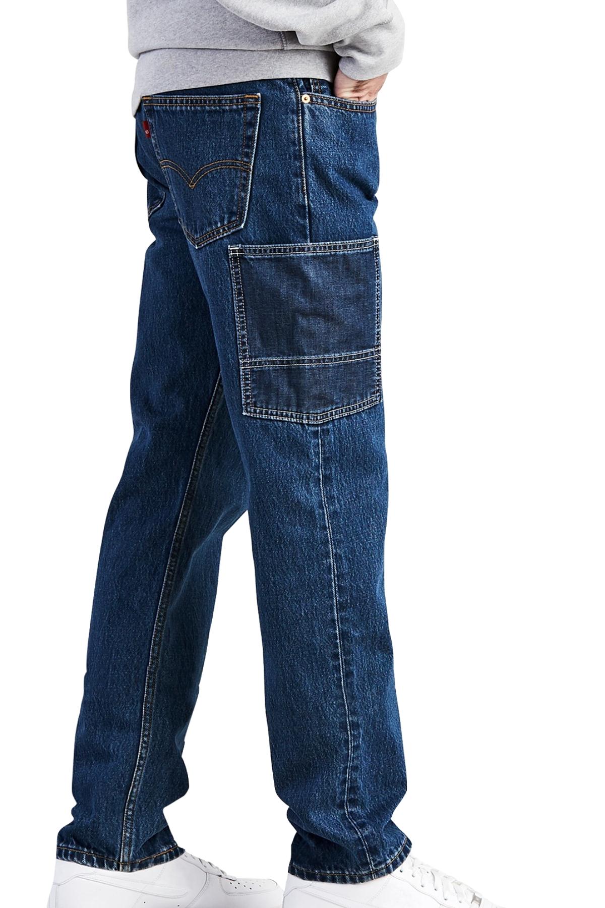 Levi's Dark Stonewash 502™ Tapered Carpenter Jeans – CheapUndies