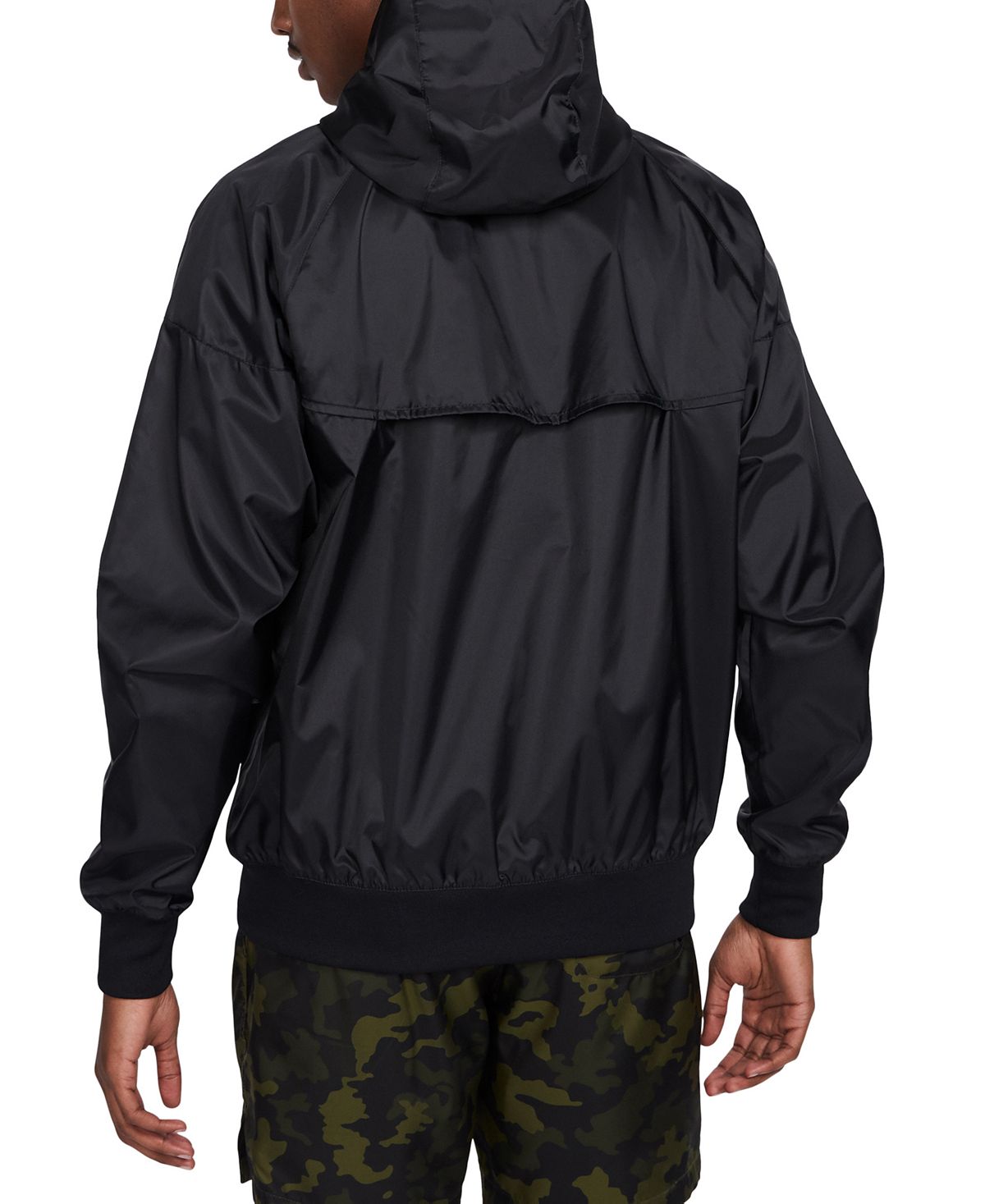 Nike Sportswear Windrunner Jacket Black/White – CheapUndies