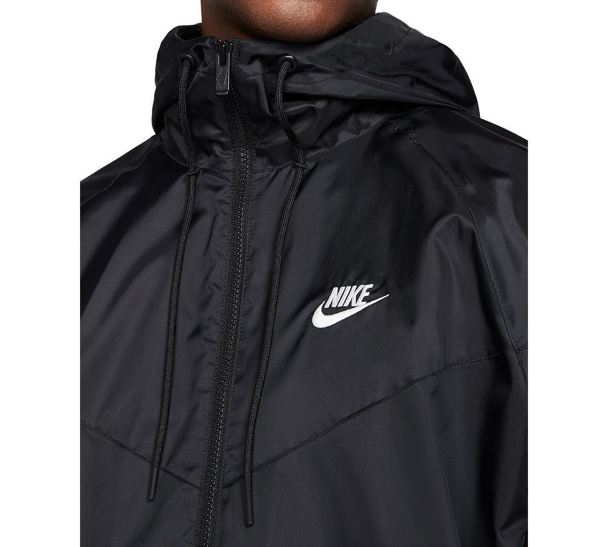 Nike Sportswear Windrunner Jacket Black/White – CheapUndies
