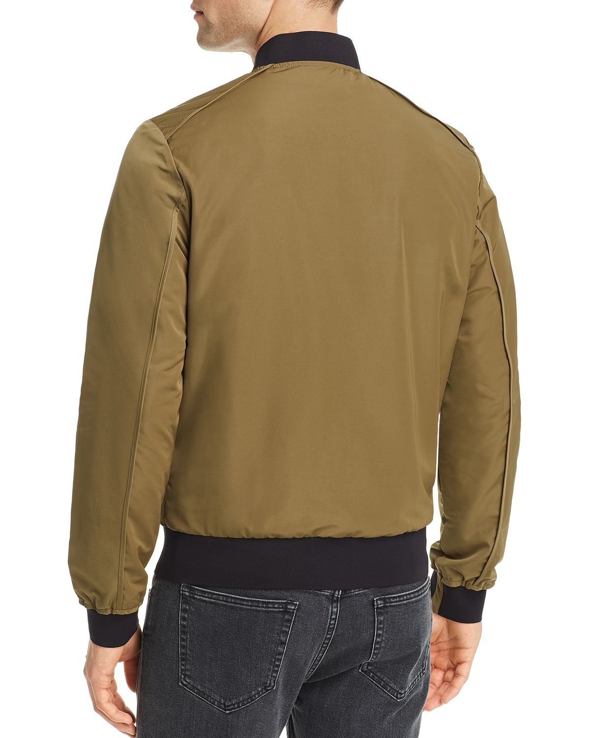 Pacific & Park Bomber Jacket Olive | CheapUndies