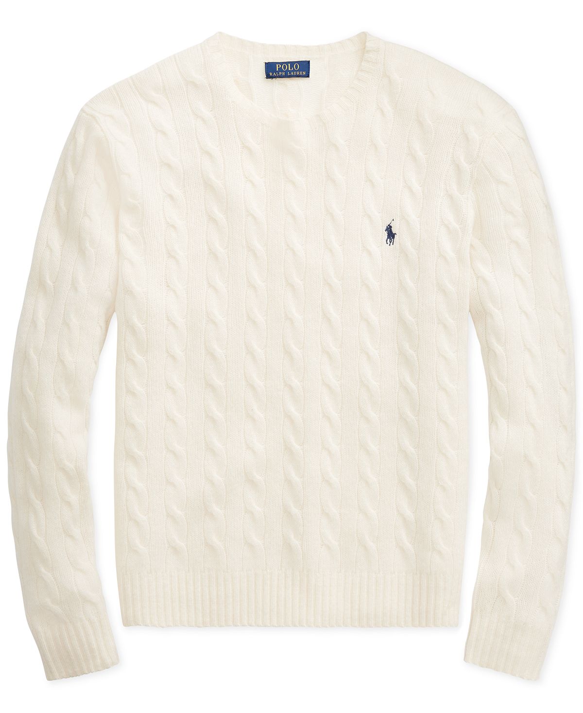 Polo Ralph Lauren Cable Wool-cashmere Sweater Andover Cream – CheapUndies