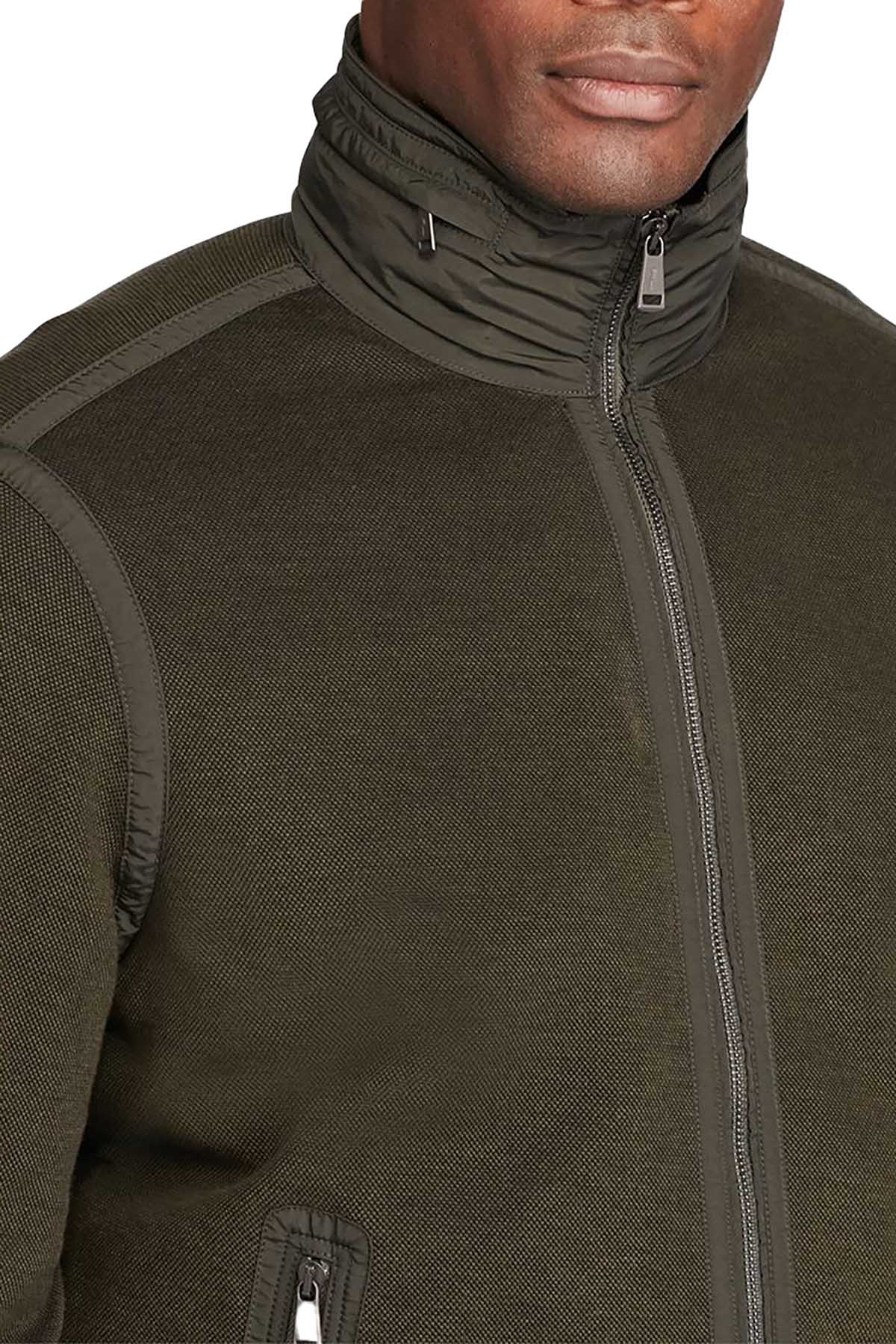 Polo Ralph Lauren Olive Green Big/Tall Full Zip Hooded Jacket | CheapUndies