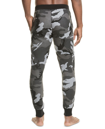 Polo Ralph Lauren Waffle-knit Gray Camouflage Pajama Pants Grey Surplu ...