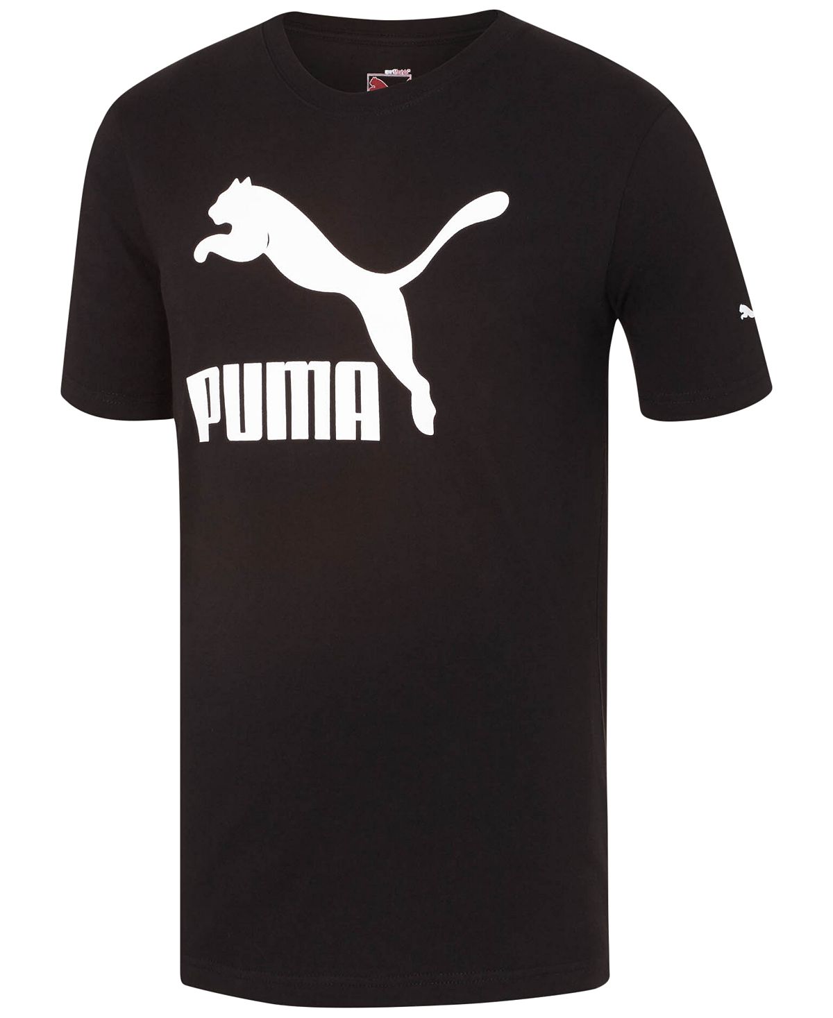 Puma Logo T-shirt Black/White – CheapUndies