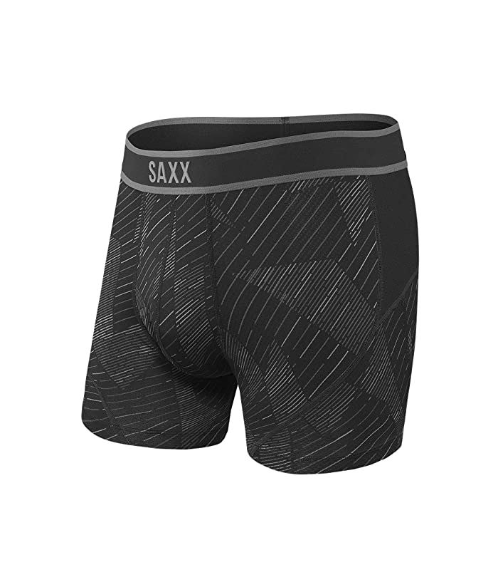 SAXX UNDERWEAR Kinetic Boxer Black Shattered – CheapUndies