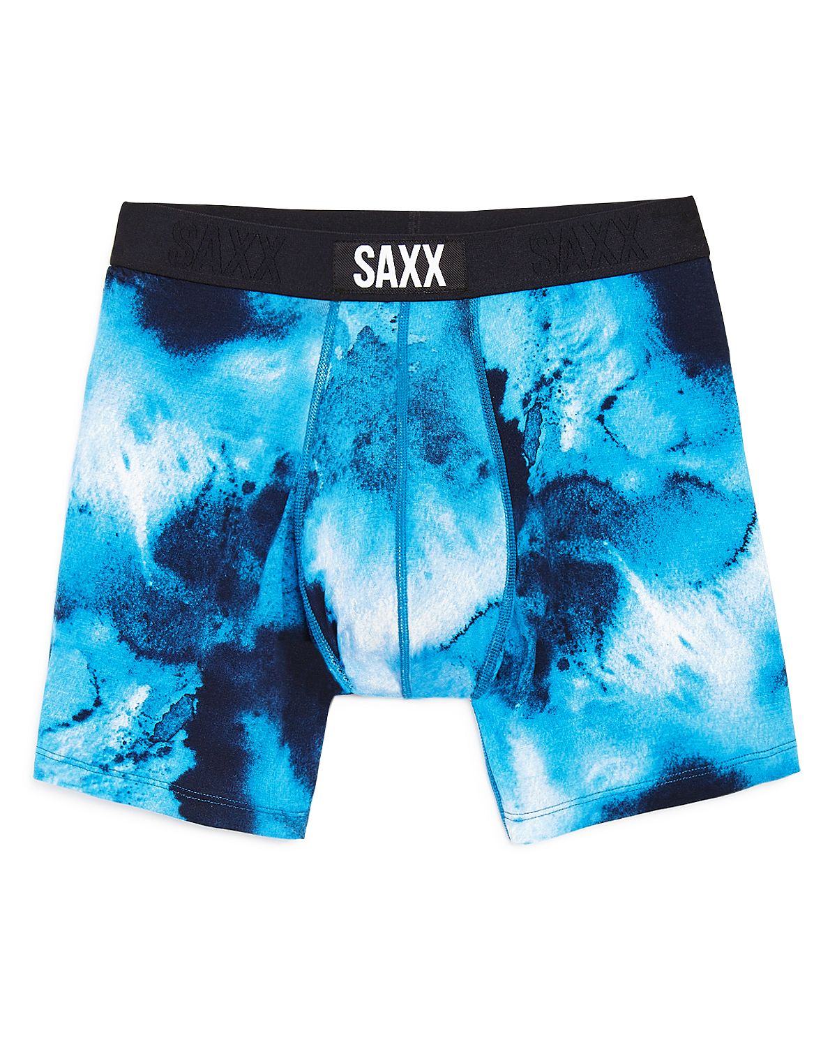 Saxx Tie-dye Vibe Boxer Briefs Blue | CheapUndies