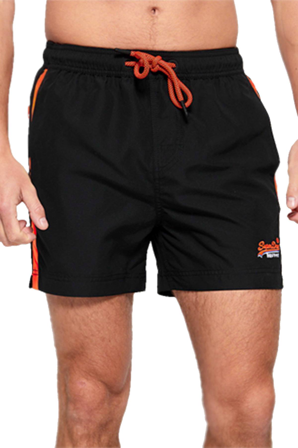 SuperDry Black Beach Volley Swim Short – CheapUndies