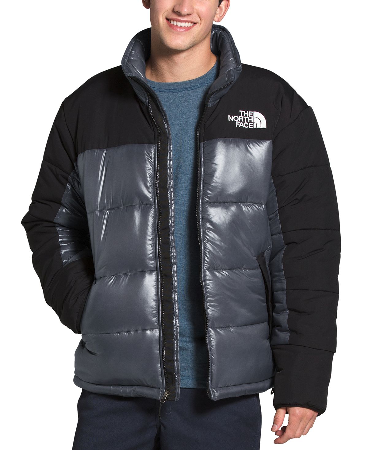 The North Face Hmlyn Relaxed-fit Colorblocked Insulated Jacket Vanadis ...