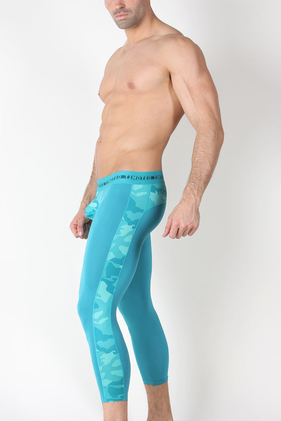 Timoteo Turquoise Aero Sport 2.0 Compression Legging Pant – CheapUndies