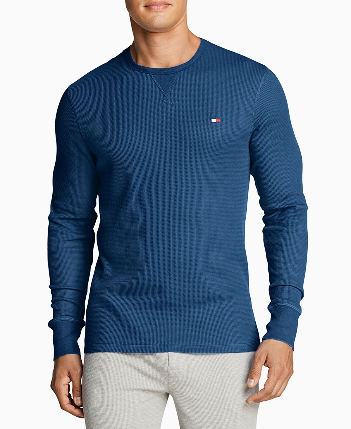 Tommy Hilfiger Long-sleeve Thermal Shirt Bermuda | CheapUndies
