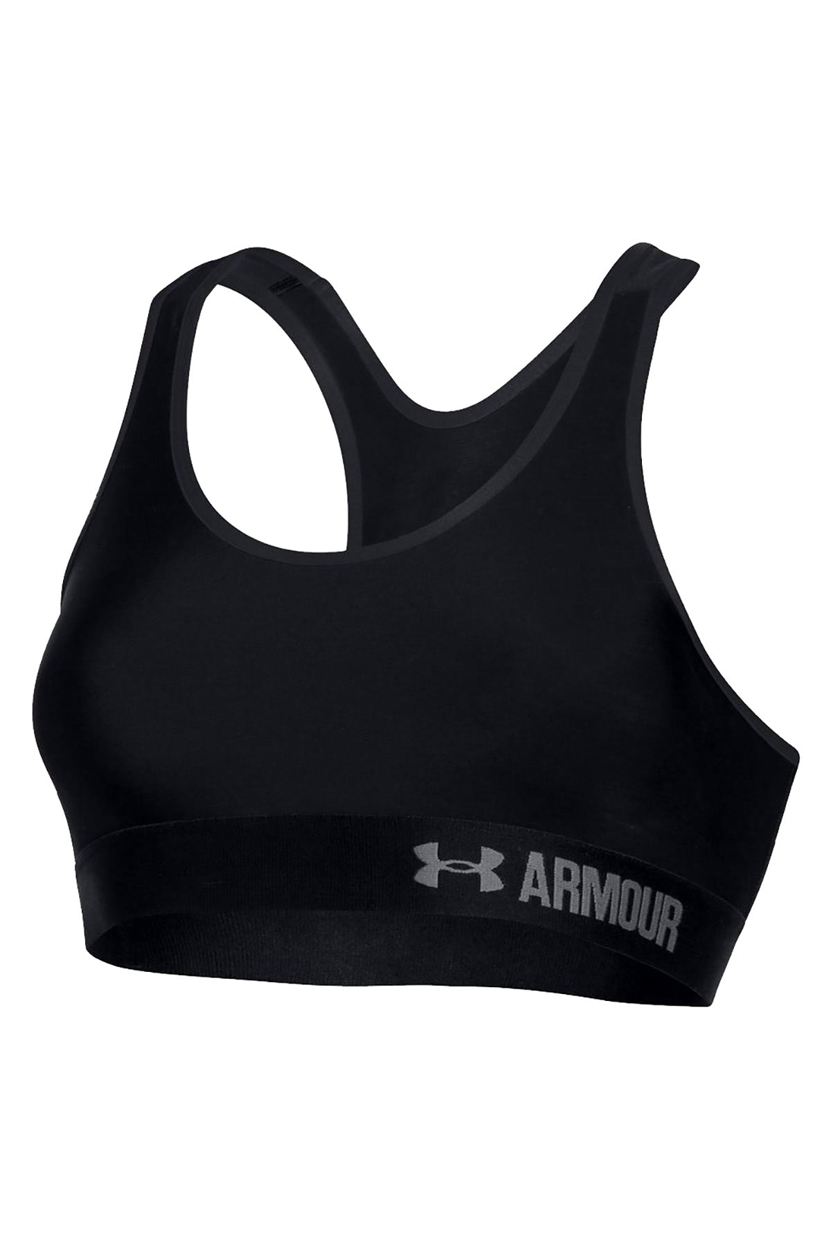 Under Armour Black HeatGear Compression Racerback Sports Bra | CheapUndies