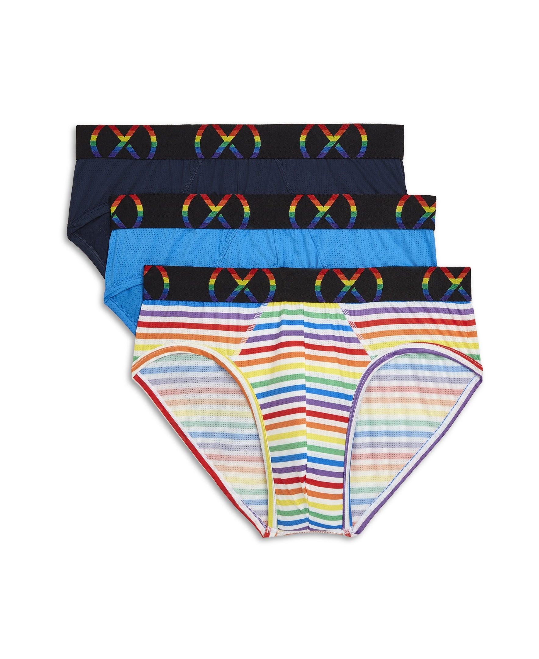 (X) Pride 46295 Sport Mesh 3 Pack Briefs