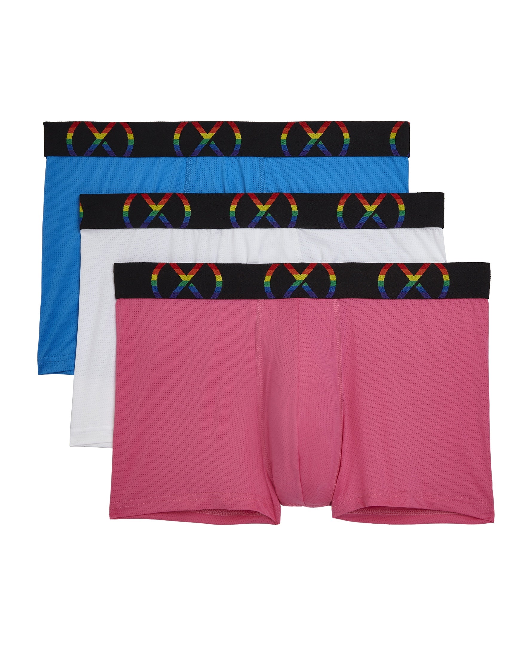 (X) Pride 46472 Sport Mesh 3 Pack Trunks