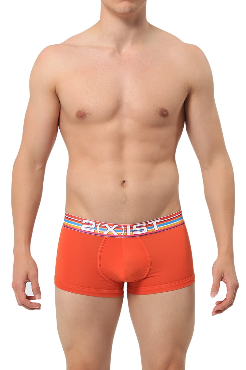 2(X)IST Orange Cabana No-Show Trunk