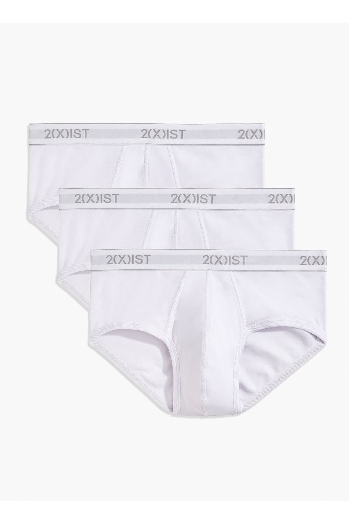 2(X)IST White Essential Contour Brief 3-Pack