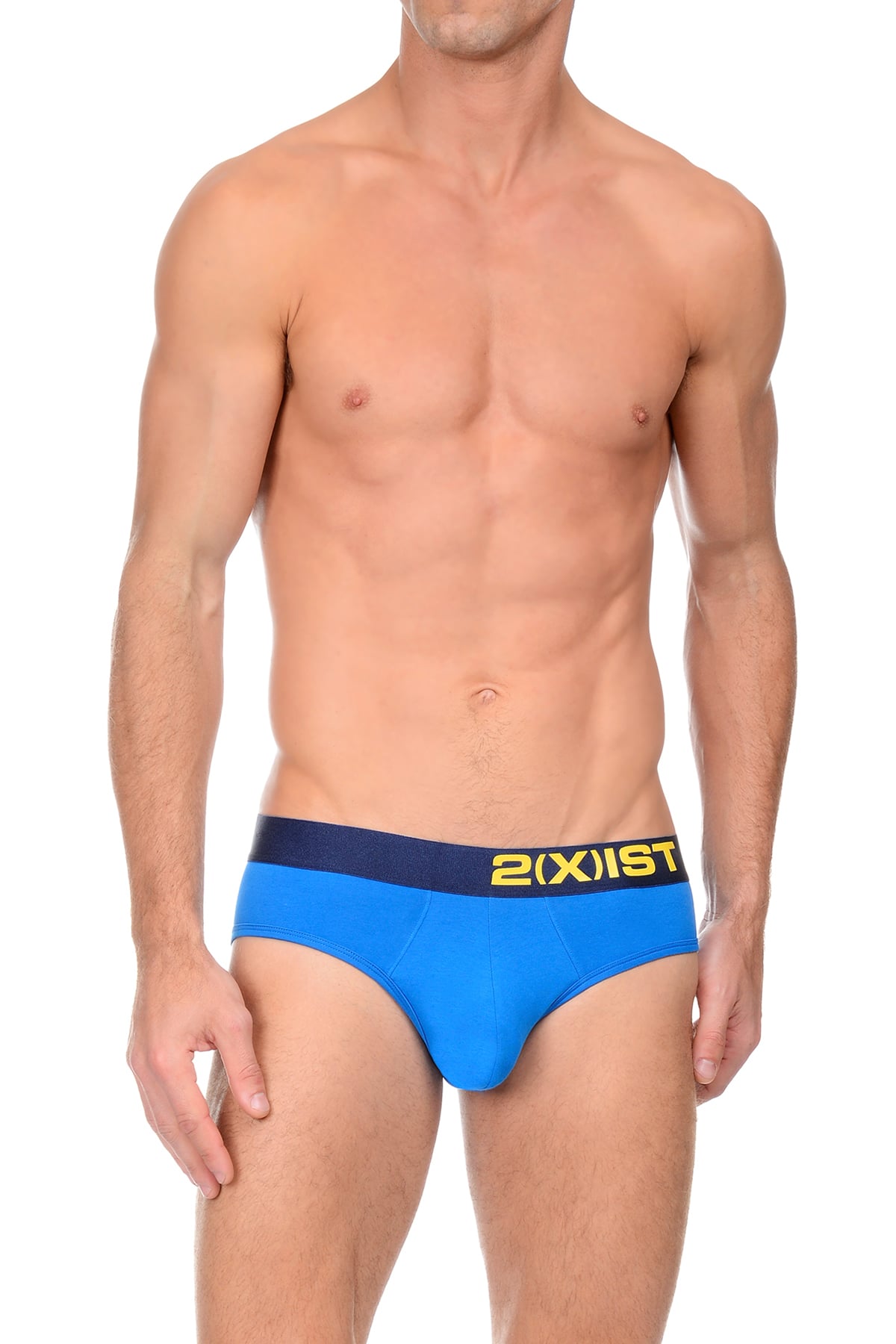 2(X)IST Blue & Blue Electric Cotton Brief