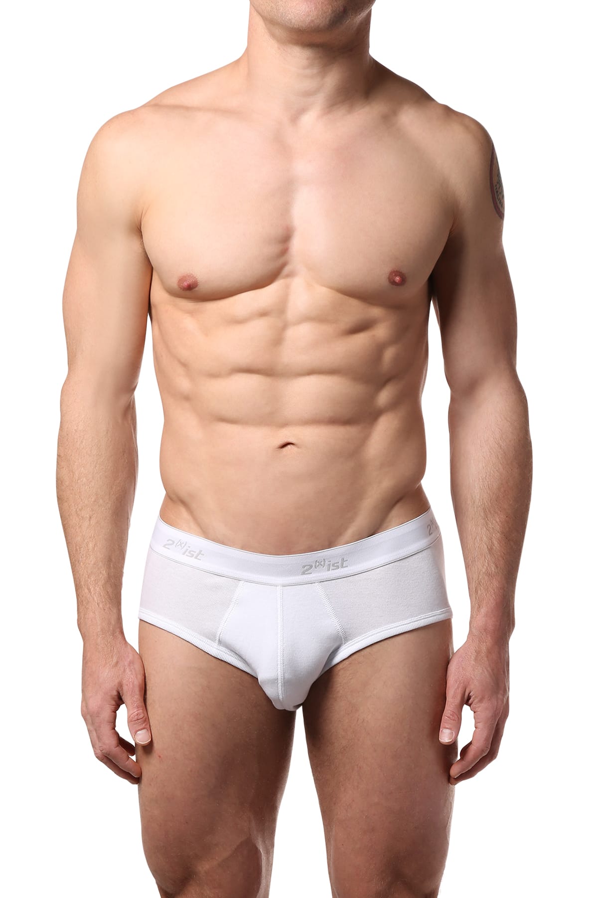 2(X)IST White Essential Pouch Brief 3-Pack