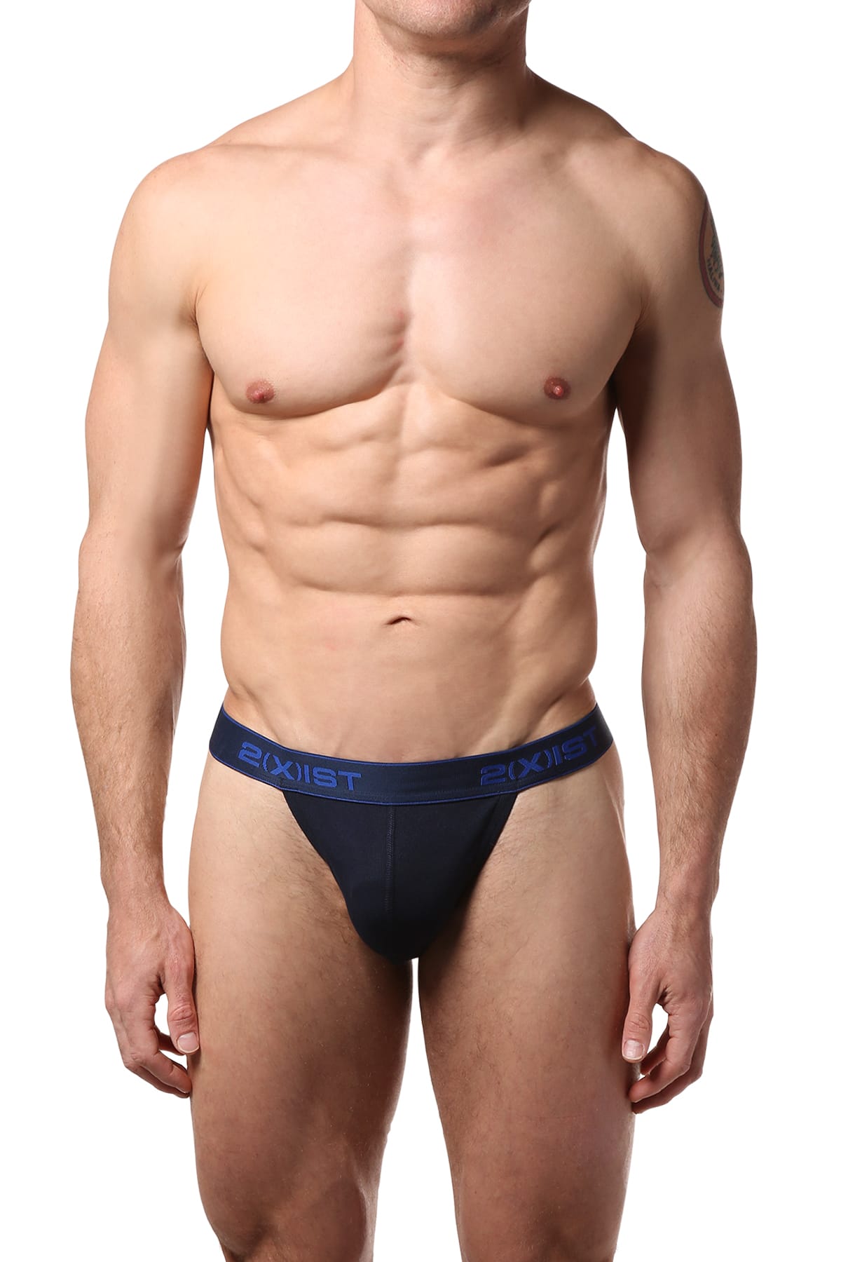 2(X)IST Royal/Navy Essential Y-Back Thong 2-Pack