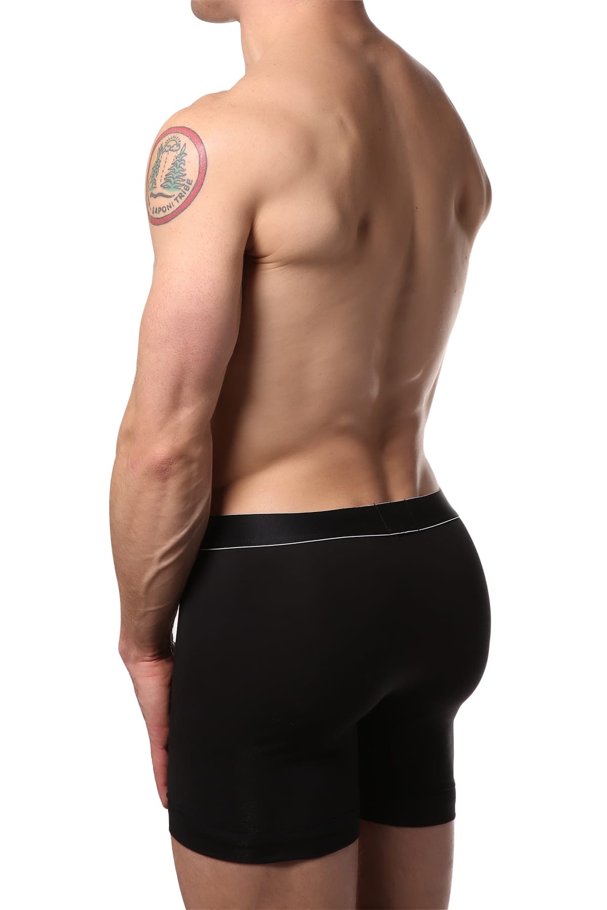 2(X)IST Black Pima Stretch Boxer