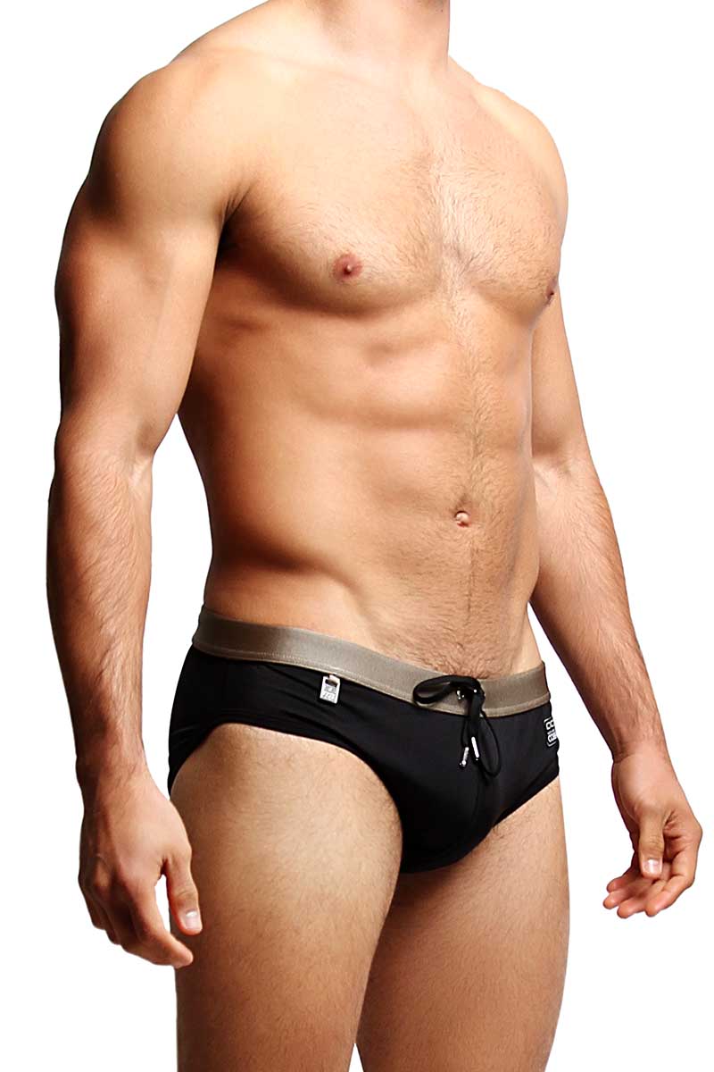 Alexander Cobb Elegant Black Swim Brief