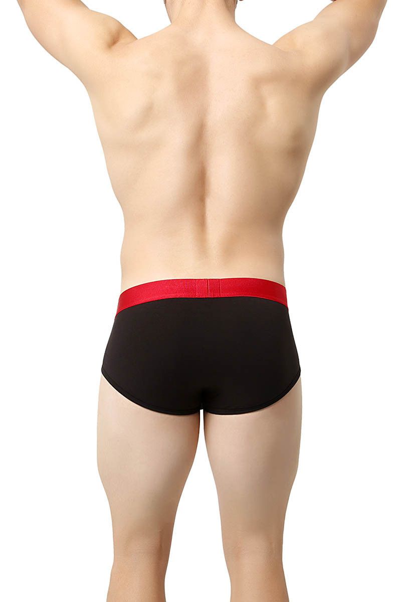 2(X)IST Love Black Contour Brief