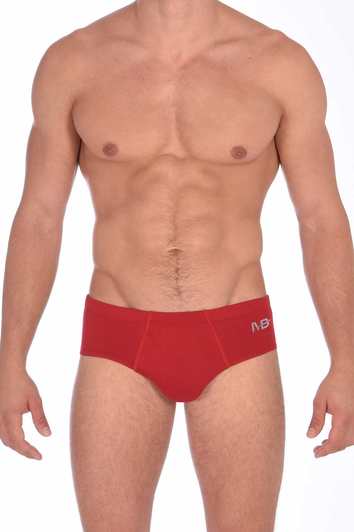 3-Pack Memphis Red/Grey/Navy Sport Brief