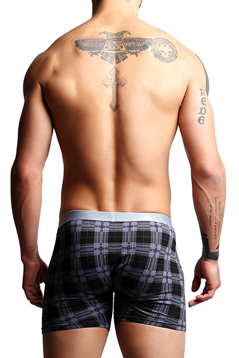 2-Pack Seven7 Grey & Purple Boxer Brief