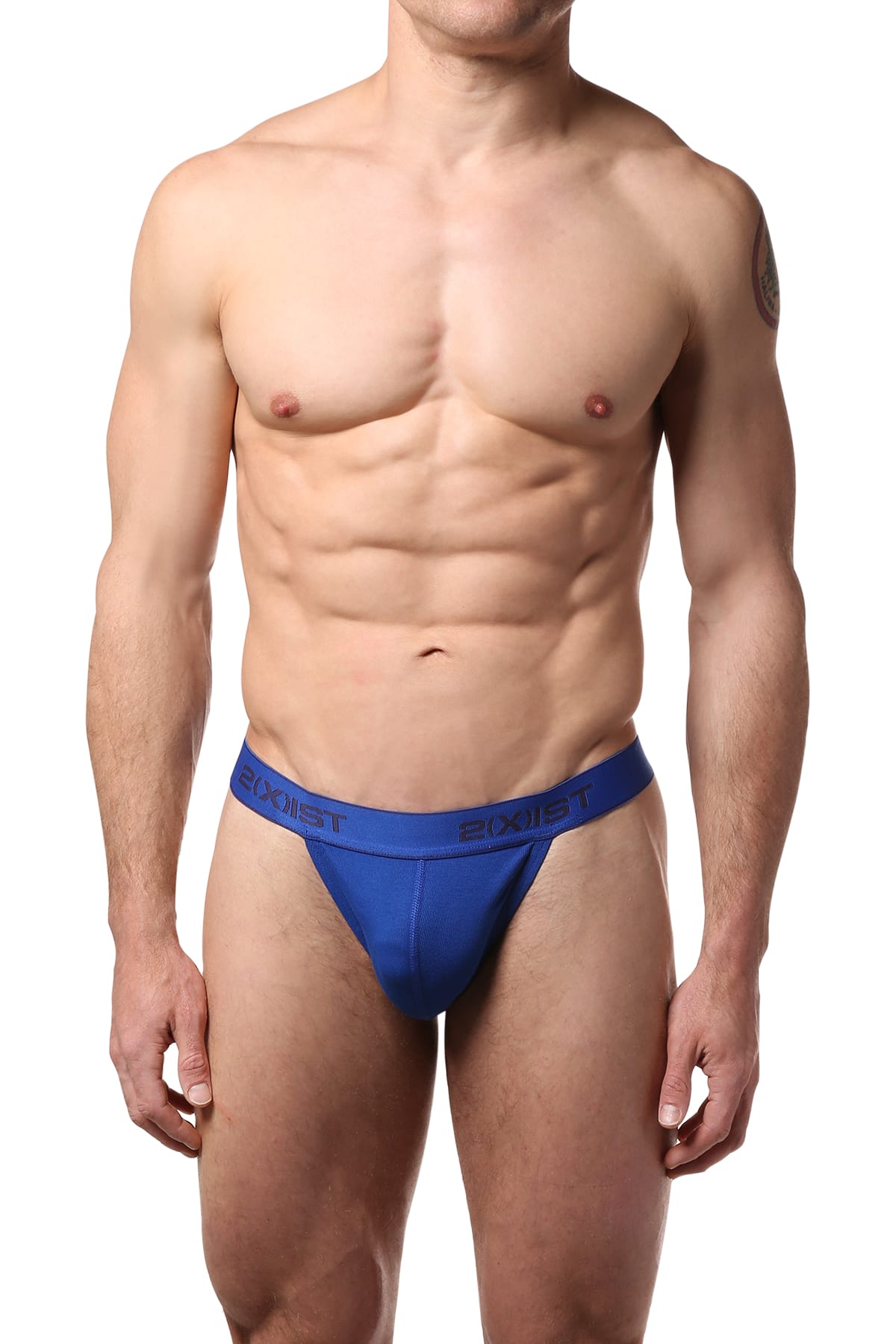 2(X)IST Royal/Navy Essential Y-Back Thong 2-Pack