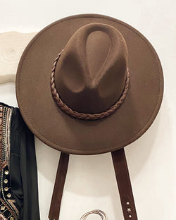 Sombrero fedora chocolate – Generación Cuarenta - Tienda ropa mujer Online
