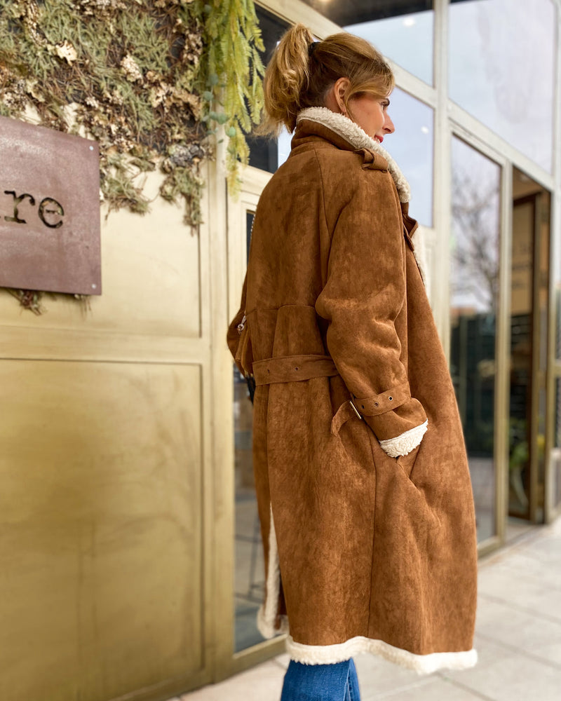 Abrigo camel – Generación Cuarenta - Tienda ropa mujer Online