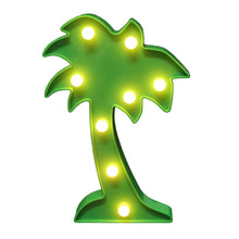 Load image into Gallery viewer, LED Kids Night Lights Flamingo Unicorn Led Lamp Pendant LED Light Pineapple Cactus Star Luminary Wall Lamp decorations Lighting