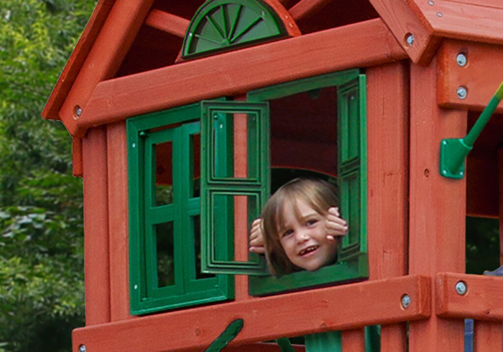 double down swing set