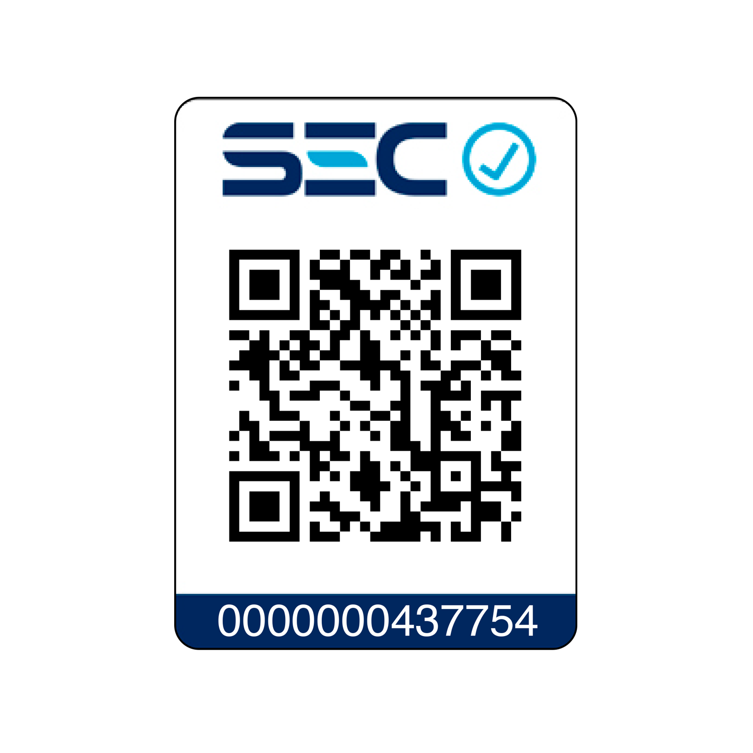 Certificado SEC QR