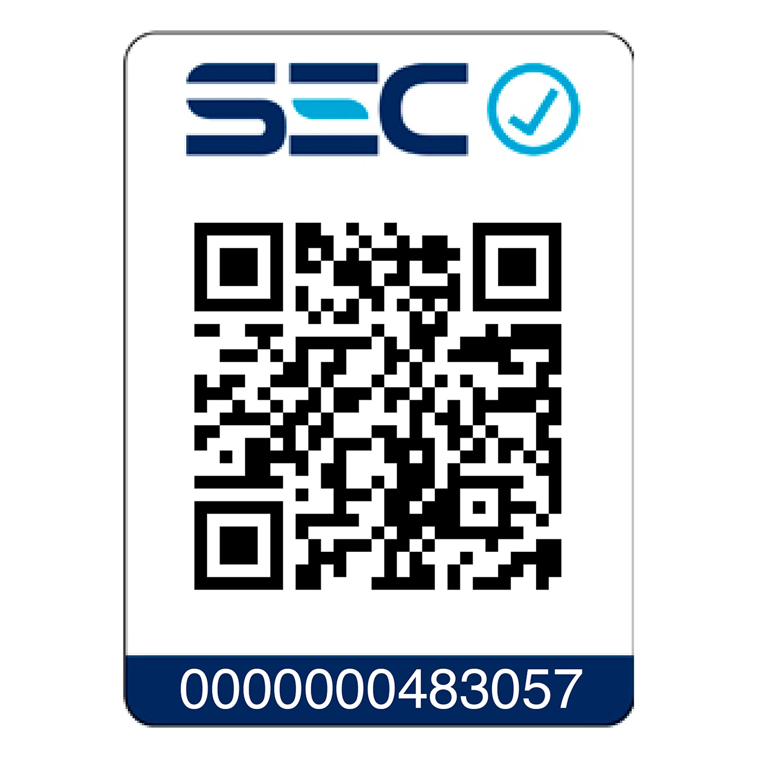 Certificado SEC QR