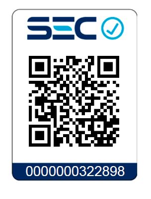 Certificado SEC QR