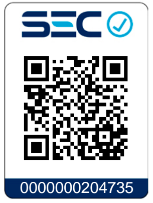 Certificado SEC QR