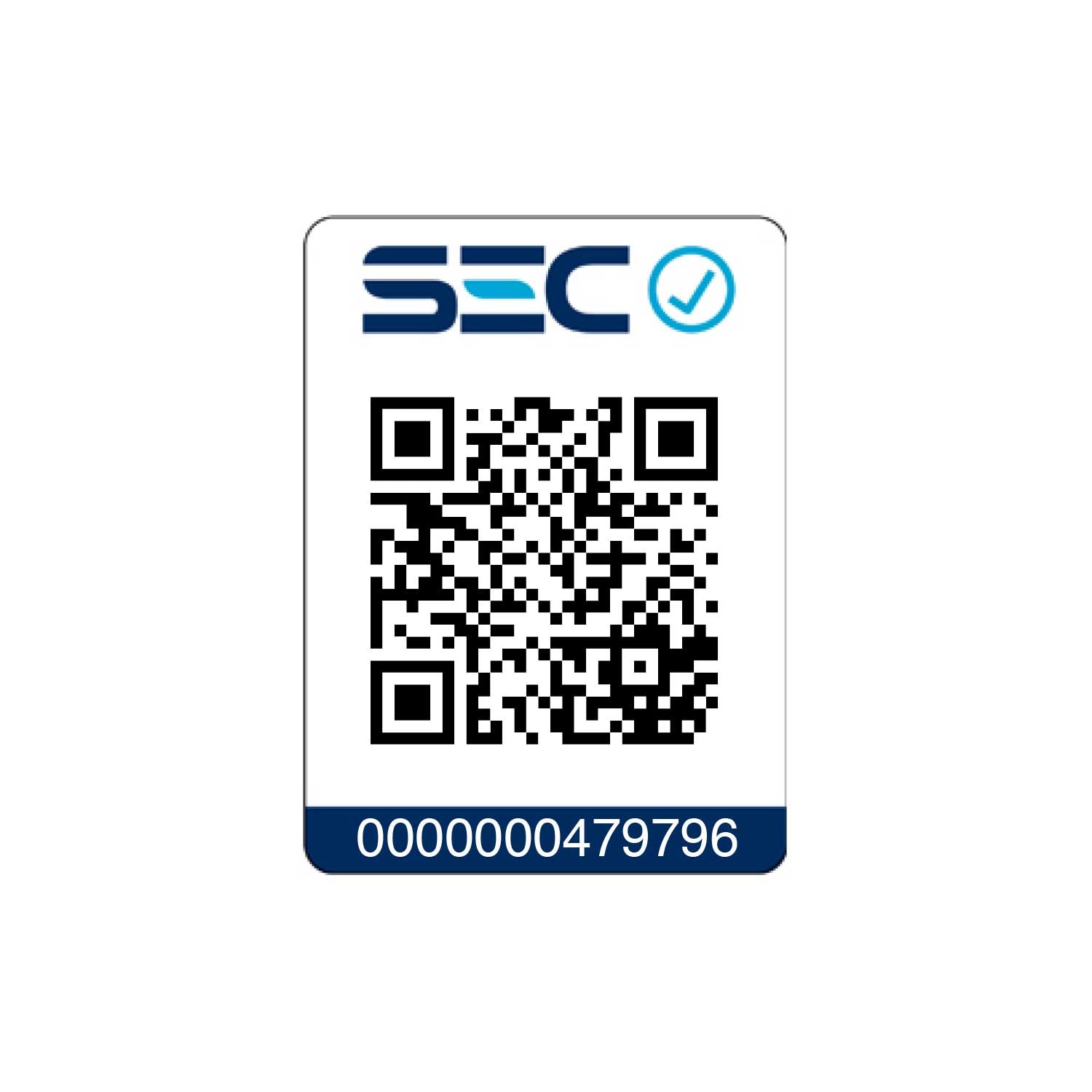 Certificado SEC QR