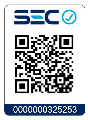 Certificado SEC QR