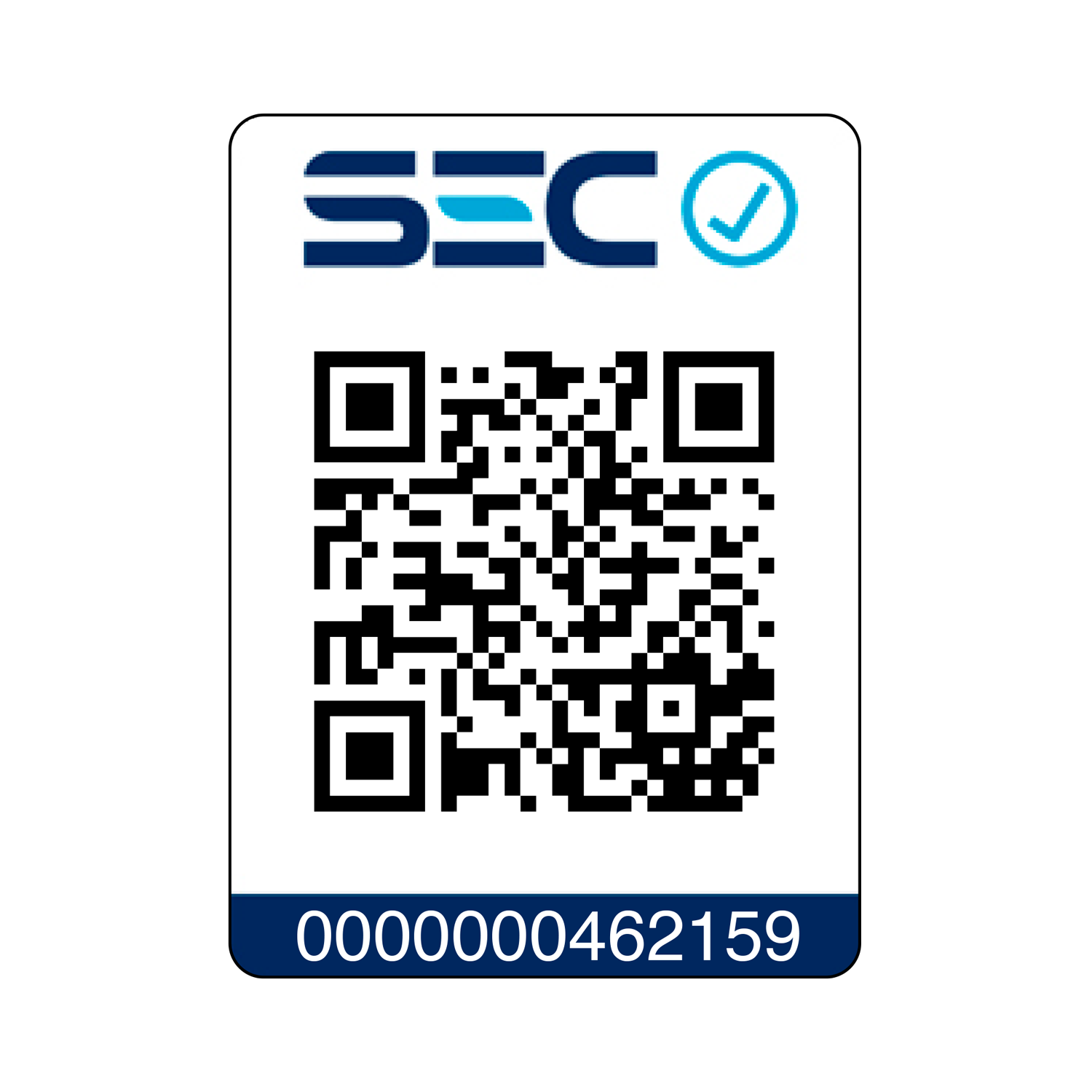 Certificado SEC QR