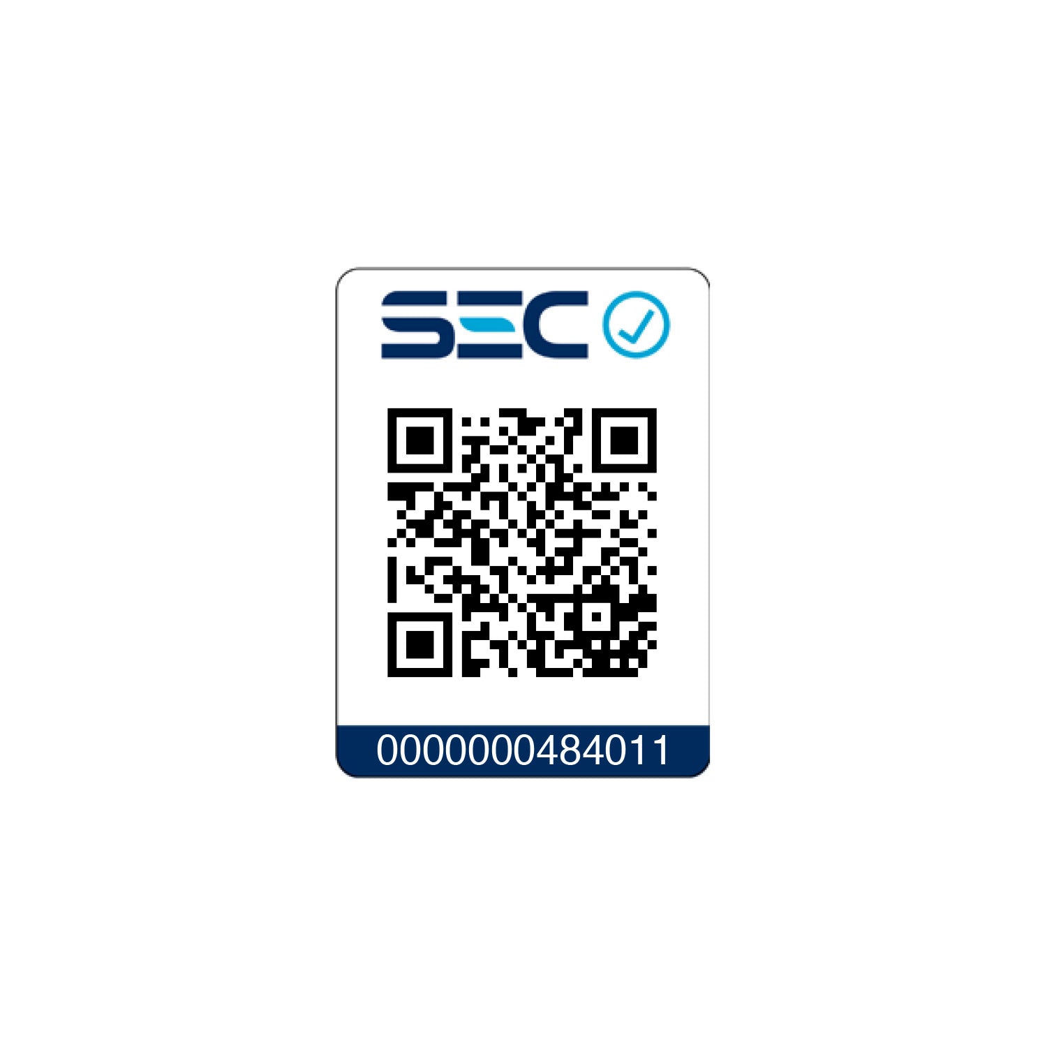 Certificado SEC QR