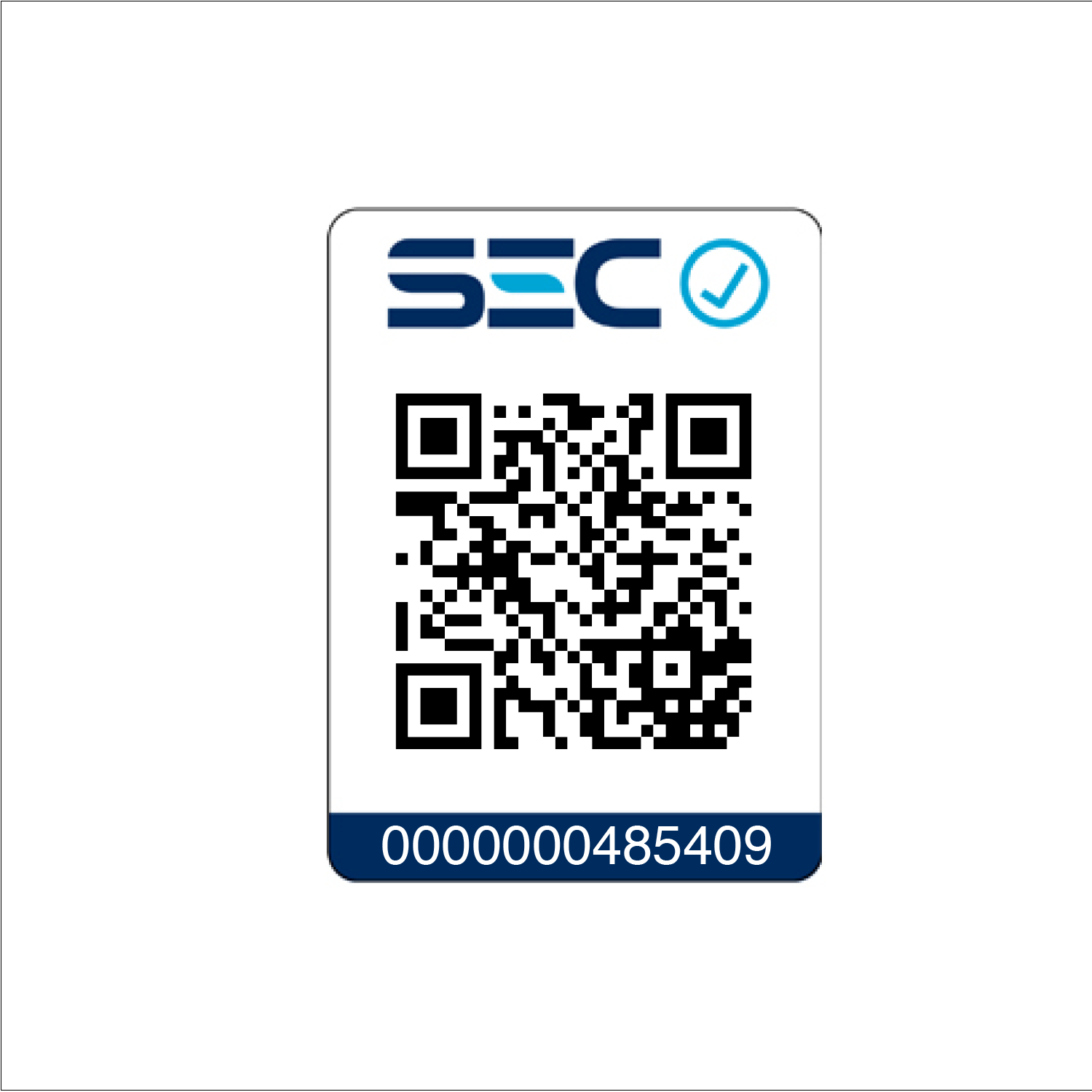 Certificado SEC QR