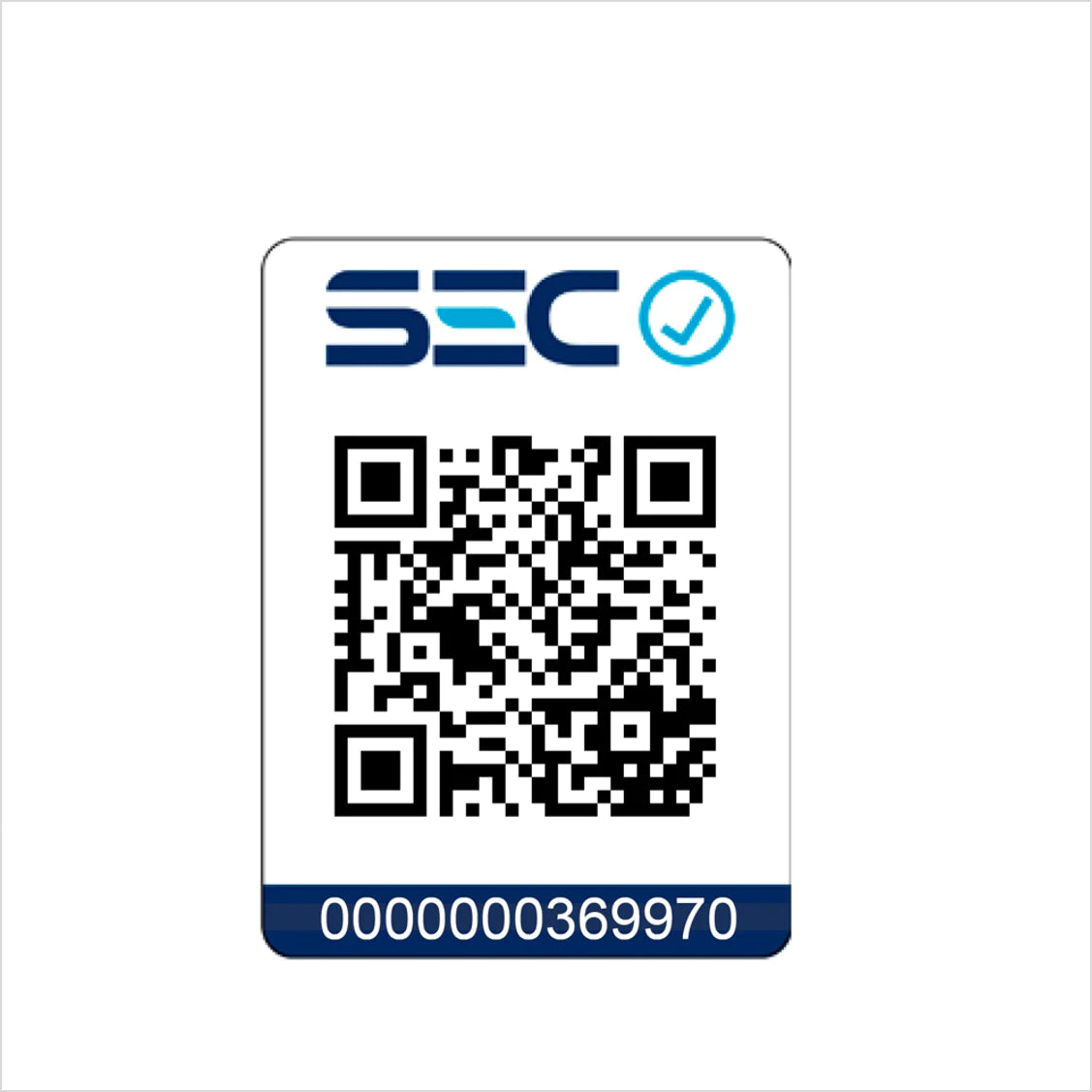 Certificado SEC QR