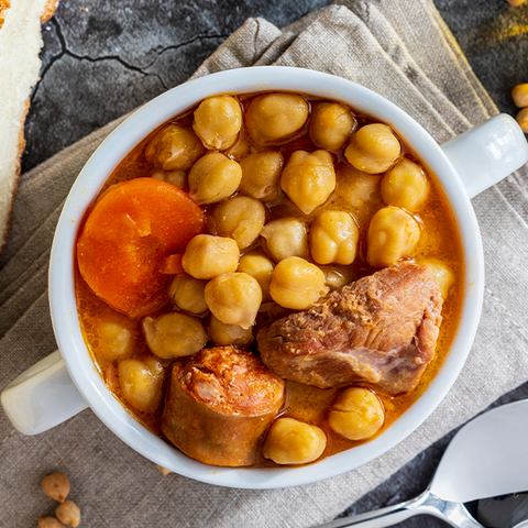 GARBANZOS CON CERDO