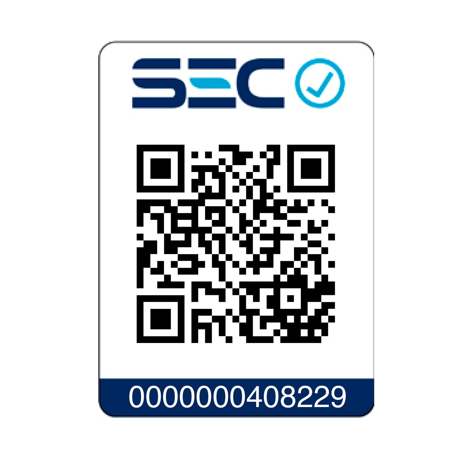 Certificado SEC QR