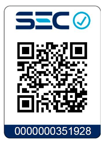 Certificado SEC QR