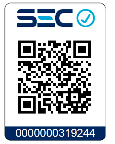 Certificado SEC QR